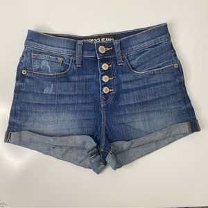 Express Jean short size 2